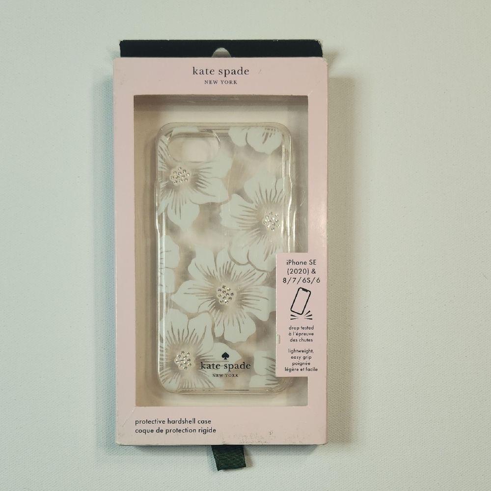 Kate Spade New York White Floral iPhone SE (2020) / 8 / 7 / 6s / 6 Case – NIB